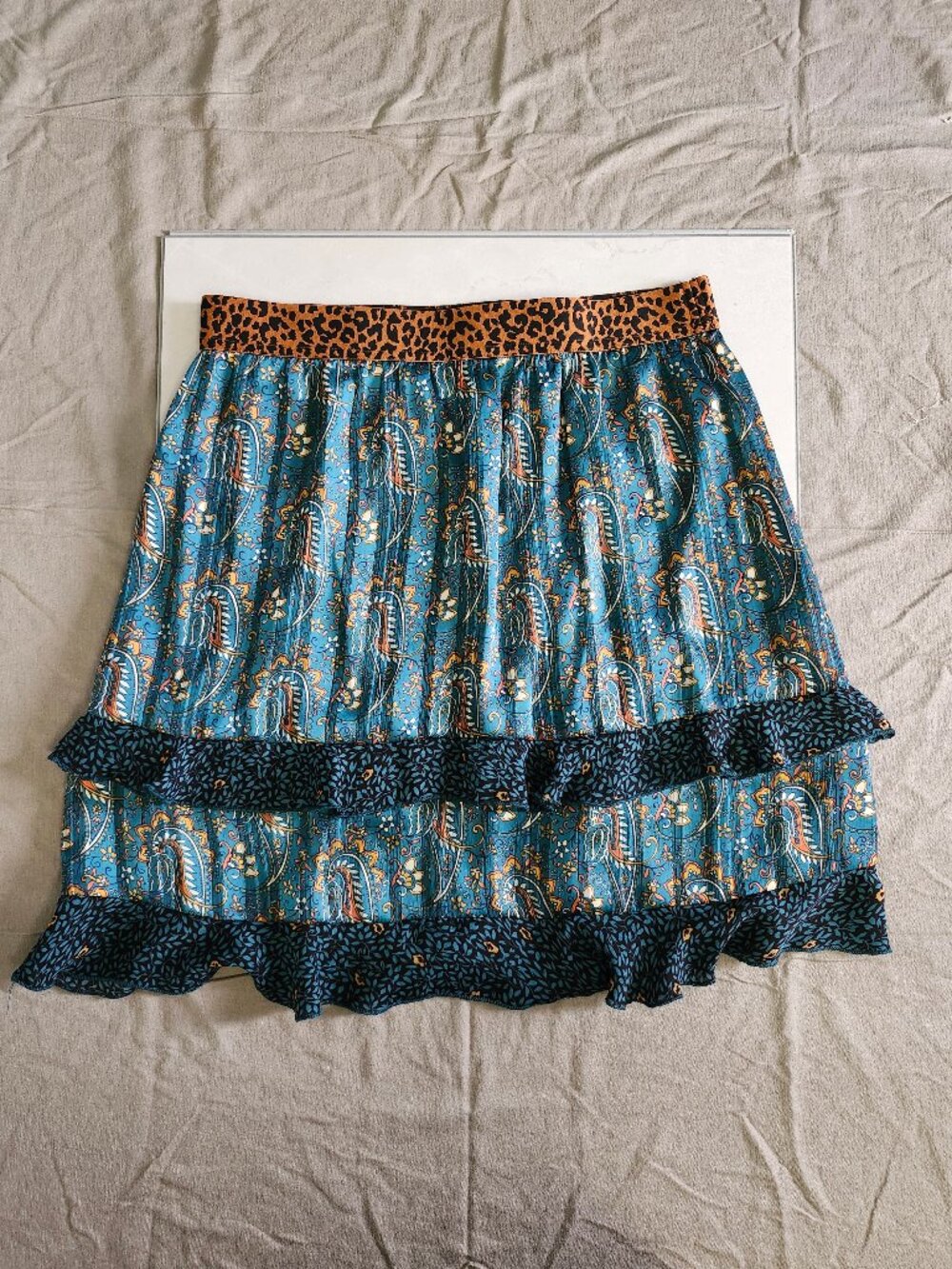 ESQUALO | Paisley Boho Skirt